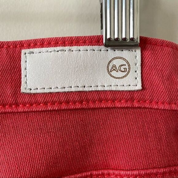 Anthropologie- AG-THE STILT CROP -SunFaded Symbol Red (Size:30) - Picture 15 of 16